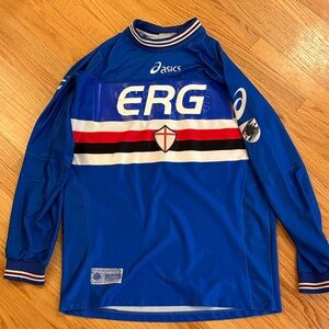 Vintage Sampdoria Jersey Soccer Football Long sleeve Sz XL